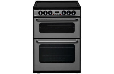 New World EC600DOm Double Electric Cooker - Silver